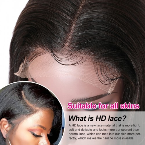 Deep Wave 4x4 5x5 6x6 7x7 HD Closure Wig | Human Hair Wig | Lace Front